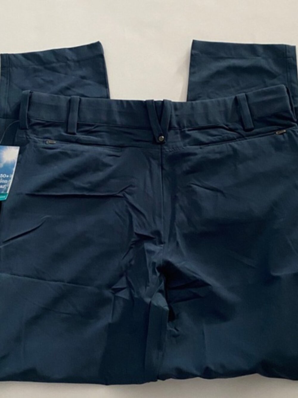Coolibar Men’s Golf Travel Pants UPF 50+ Avalos Pants NWT Blue size 34 - Picture 8 of 15